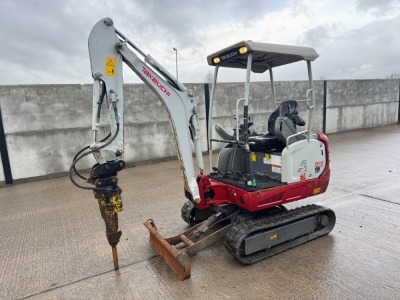 TAKEUCHI TB216 1.8 TON MINI DIGGER
