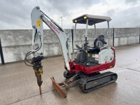 TAKEUCHI TB216 1.8 TON MINI DIGGER