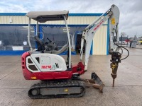 TAKEUCHI TB216 1.8 TON MINI DIGGER - 6