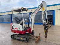 TAKEUCHI TB216 1.8 TON MINI DIGGER - 7