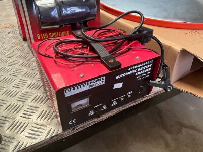 SEALEY 6V/12V BATTERY CHARGER