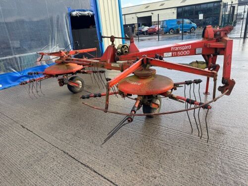FRANSGARD TL-5000 TEDDER / COMBI RAKE