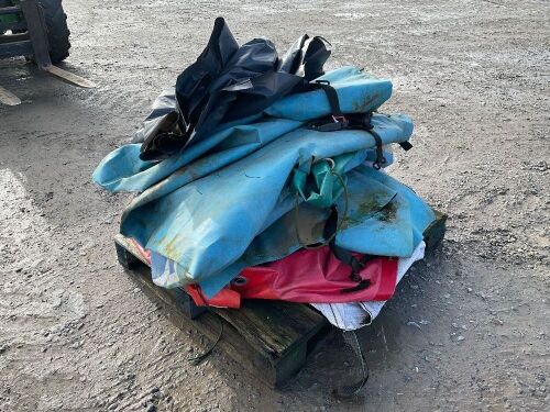 PALLET TO INC. ASSORTED CANVAS COVERS