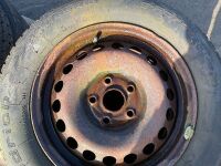 4No. 5 STUD RIMS & TYRES 195/65R15 - 3