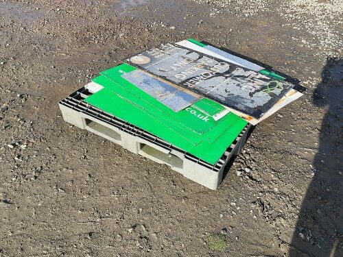 PALLET TO INC. ASSORTED SIGNS