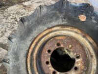 2No. 8 STUD RIMS & 3No. TYRES TO SUIT MERLO TELESCOPIC FORKLIFT 16.0/70-20 - 6