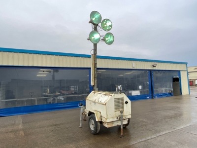 TEREX RL4050D SINGLE AXLE FAST TOW LIGHTING TOWER&nbsp;