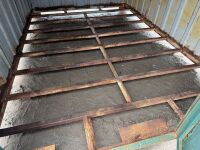 APPROX. 12ft x 8ft ANTI VANDAL OPEN PLAN STORAGE HUT - 9