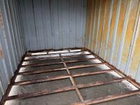 APPROX. 12ft x 8ft ANTI VANDAL OPEN PLAN STORAGE HUT - 10