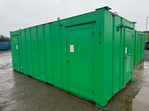 APPROX. 20ft x 9ft ANTI VANDAL WELFARE UNIT