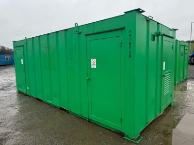 APPROX. 20ft x 9ft ANTI VANDAL WELFARE UNIT