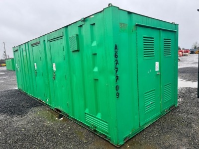 APPROX. 24ft x 9ft ANTI VANDAL WELFARE UNIT