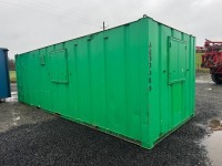 APPROX. 24ft x 9ft ANTI VANDAL WELFARE UNIT - 25
