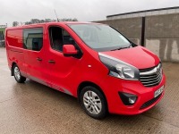 VAUXHALL VIVARO 2900 L2 SPECIAL EDITIONS 1.6 CDTI BITURBO 125PS ECOTEC CREW VAN