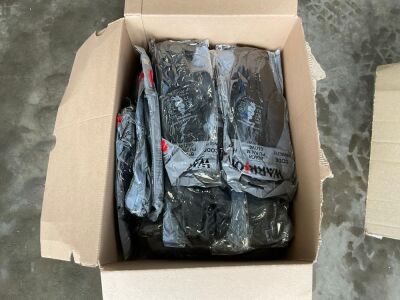 BOX OF UNUSED SIZE LARGE WORK GLOVES