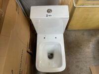 NCG450 AVA SOFT SQUARE RIMLESS TOILET INC. SEMI OPEN BACK PAN & CISTERN - 2