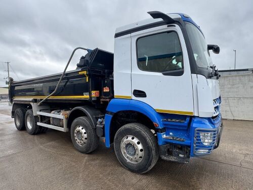 MERCEDES AROCS EURO6 32 TON 8x4 AUTOMATIC TIPPER