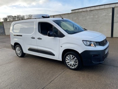 PEUGEOT PARTNER 950 PROFESSIONAL LONG 1.5 BLUE HDI 100PS FRIDGE VAN