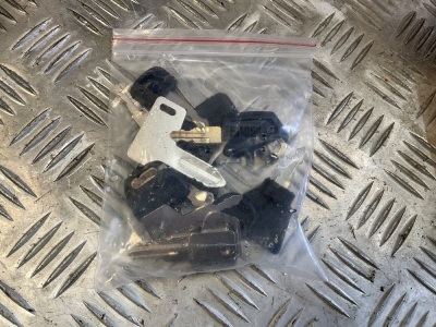 APPROX. 12No. UNUSED EQUIPMENT MASTER KEYS TO SUIT PLANT & MACHINERY