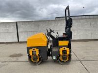 MECALAC TV800 DOUBLE DRUM RIDE ON VIBRATING ROLLER - 2