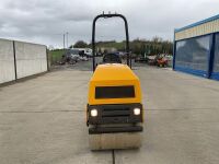 MECALAC TV800 DOUBLE DRUM RIDE ON VIBRATING ROLLER - 9