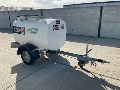 WESTERN 985lt SINGLE AXLE FAST TOW BUNDED METAL FUEL BOWSER