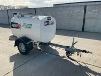 WESTERN 985lt SINGLE AXLE FAST TOW BUNDED METAL FUEL BOWSER