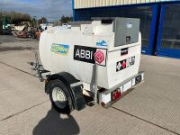 WESTERN 985lt SINGLE AXLE FAST TOW BUNDED METAL FUEL BOWSER - 5