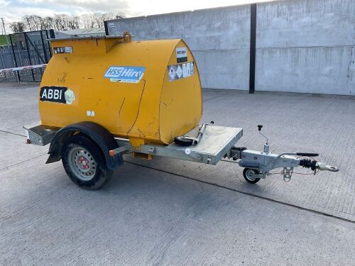 WESTERN 950lt SINGLE AXLE FAST TOW METAL BUNDED FUEL BOWSER