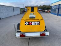 WESTERN 950lt SINGLE AXLE FAST TOW METAL BUNDED FUEL BOWSER - 7