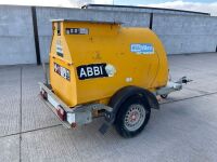 WESTERN 950lt SINGLE AXLE FAST TOW METAL BUNDED FUEL BOWSER - 8