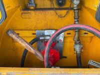 WESTERN 950lt SINGLE AXLE FAST TOW METAL BUNDED FUEL BOWSER - 12