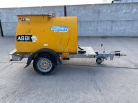 WESTERN 950lt SINGLE AXLE FAST TOW METAL BUNDED FUEL BOWSER - 16