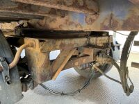 APPROX. 26ft DON-BUR SINGLE AXLE BOX TRAILER ON AIR - 15