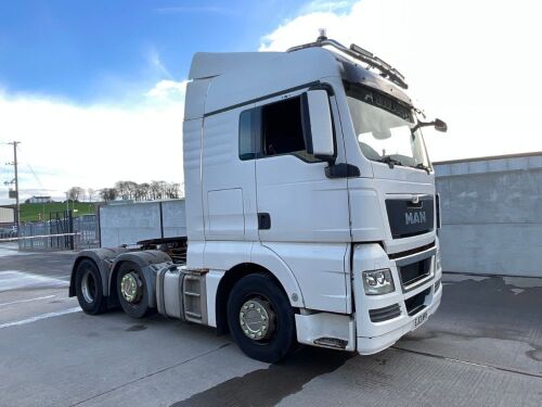 MAN TGX480 EURO 5 6x2 AUTOMATIC TRACTOR UNIT ON AIR