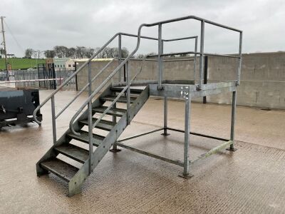 6 TREAD GALVINISED FIRE ESCAPE