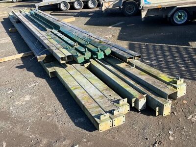 APPROX. 15No. ASSORTED LENGTHS OF BOX SECTION&nbsp;