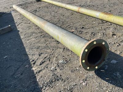 APPROX. 5.6m x 165mm POLE & BASE PLATE
