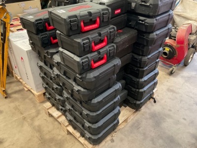 APPROX. 9No. UNUSED ASSORTED MILWAUKEE POWERTOOL CASES