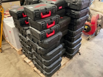 APPROX. 18No. UNUSED ASSORTED MILWAUKEE POWERTOOL CASES