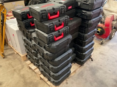 APPROX. 8No. UNUSED ASSORTED MILWAUKEE POWERTOOL CASES