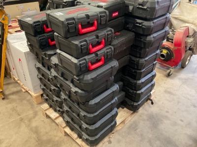 APPROX. 10No. UNUSED ASSORTED MILWAUKEE POWERTOOL CASES