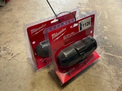 2No. UNUSED MILWAUKEE M18 IMPACT WRENCH PROTECTIVE BOOTS