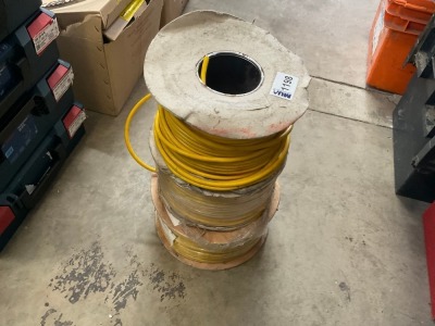 3No. ROLLS OF 110v CABLE