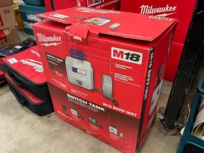 UNUSED MILWAUKEE M18 BPFP-WST SWITCH TANK