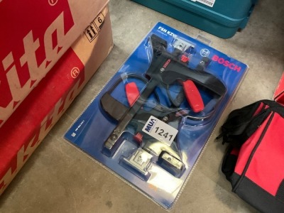2No. UNUSED BOSCH QUICK RELEASE CLAMPS