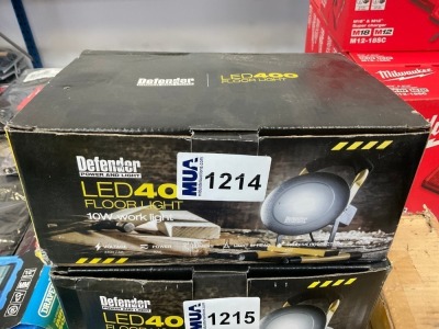 UNUSED DEFENDER 240v LED 400 10W WORKLIGHT