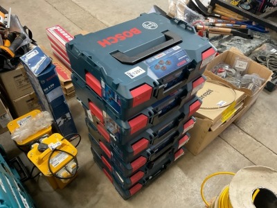 6No. ASSORTED BOSCH CASES