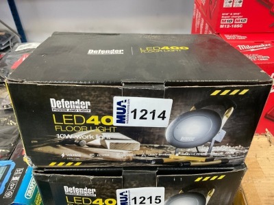UNUSED DEFENDER 240v LED 400 10W WORKLIGHT