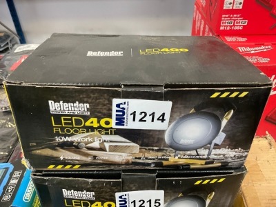 UNUSED DEFENDER 240v LED 400 10W WORKLIGHT